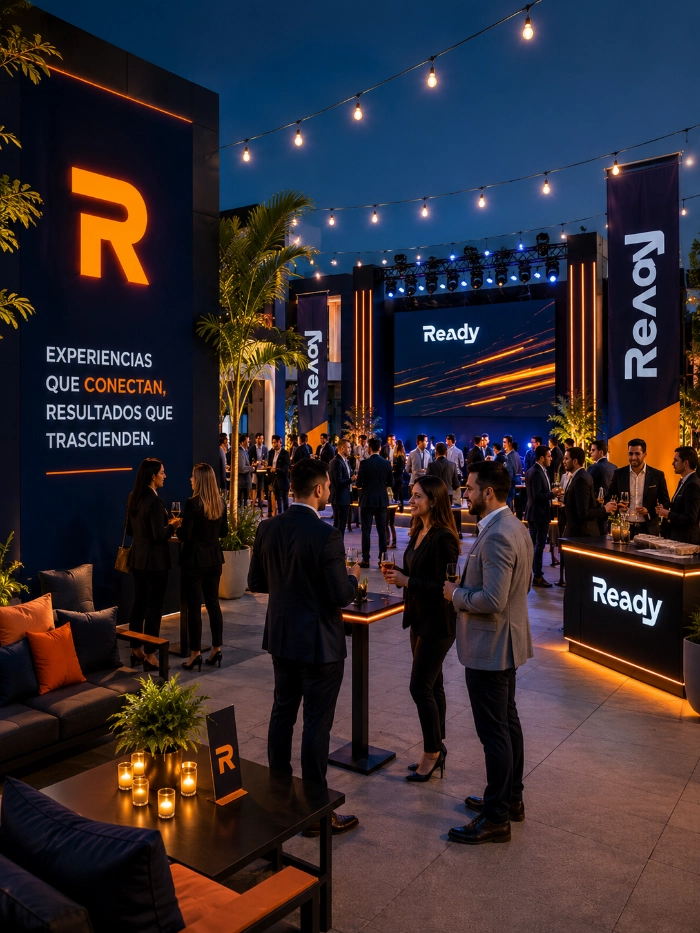 Experiencias corporativas de alto impacto — Ready Marketing
